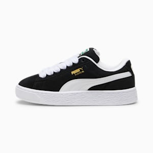 Sneakers Suede XL pour enfant et adolescent, PUMA Black-PUMA White, extralarge